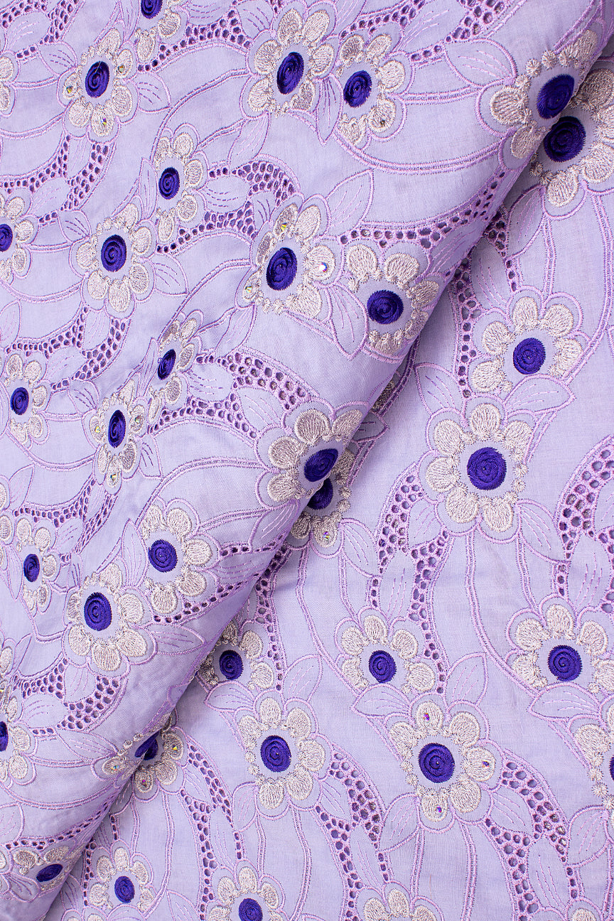 Celebrant Swiss Voile Lace - SWC055 - Lilac