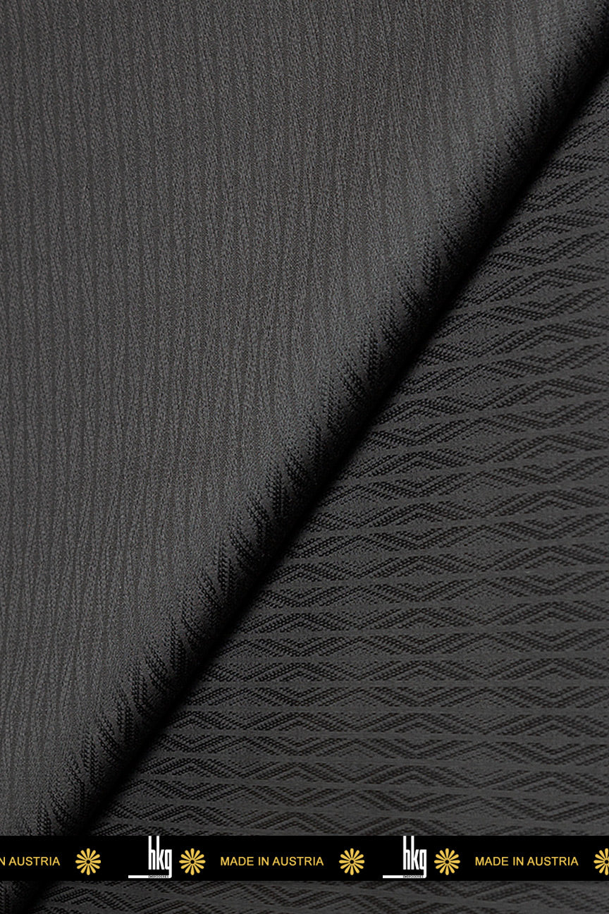 HKG Swiss Voile - HKG0334 - Charcoal Black