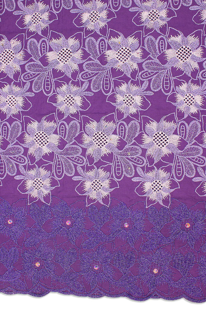 Celebrant Swiss Voile Lace - SWC037 - Purple & Lilac