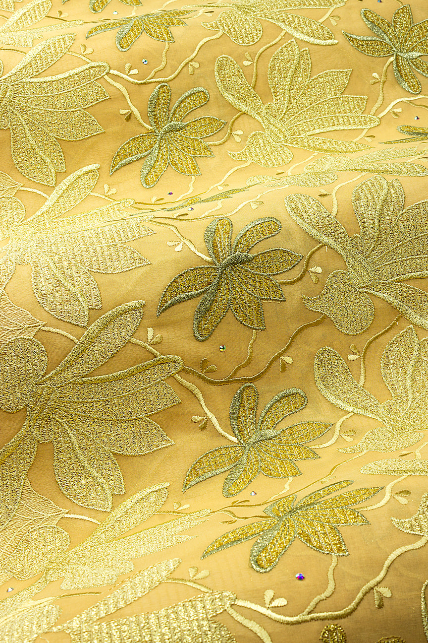 FSL781 - Stunning Fine Swiss Lace - Gold