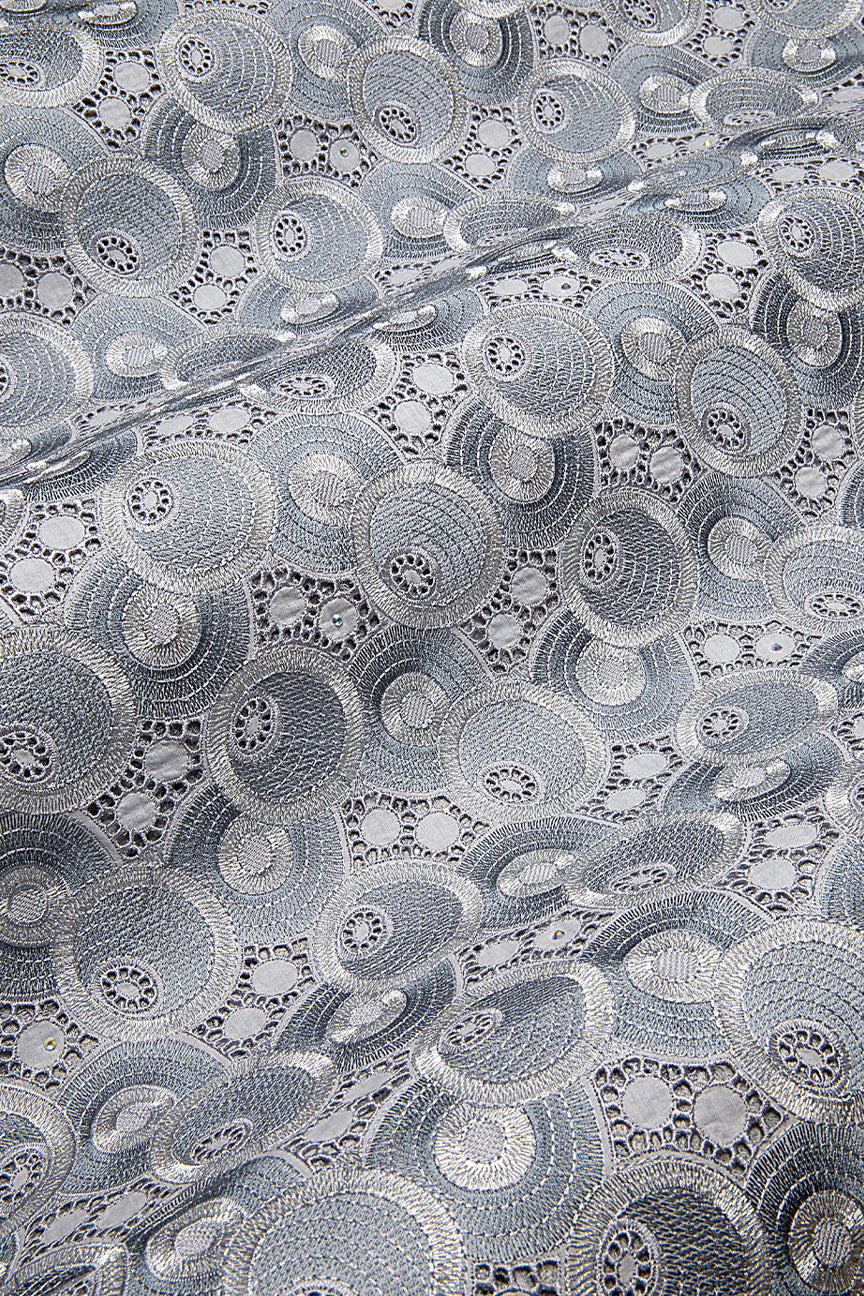 Celebrant Swiss Voile Lace - SWC0111 - Ash