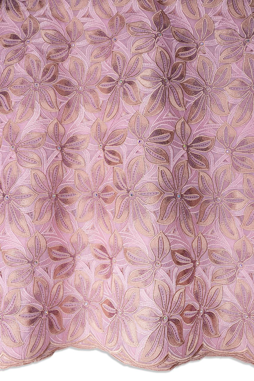Celebrant Swiss Voile Lace - SWC093 - Pink & Peach