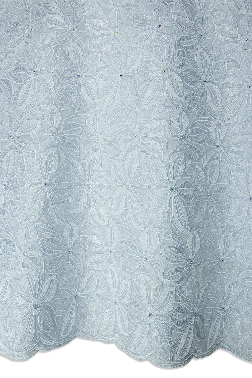 Celebrant Swiss Voile Lace - SWC095 - White