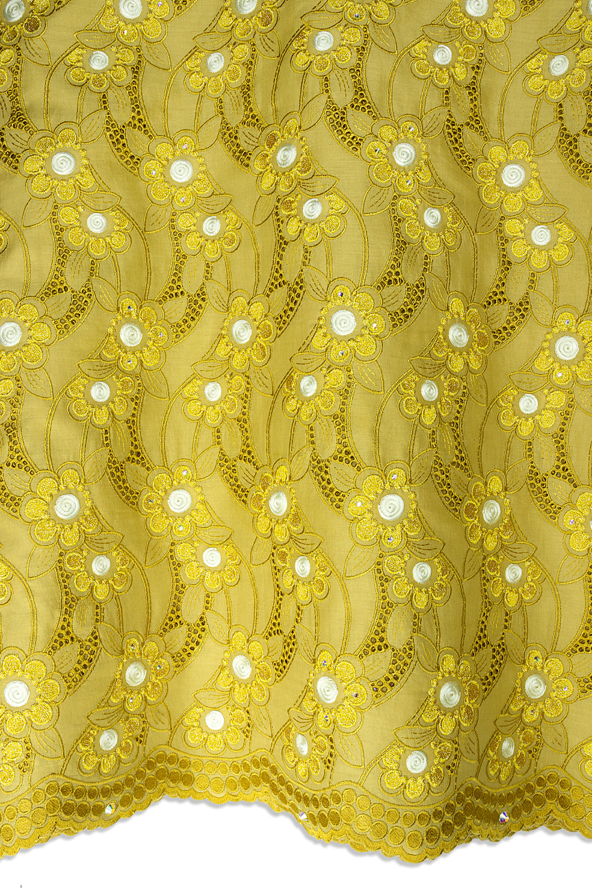 Celebrant Swiss Voile Lace - SWC083 - Gold