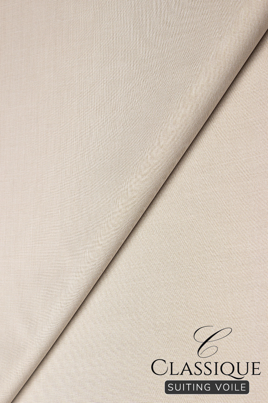 Classique Suiting Voile - CSV044 - Cream