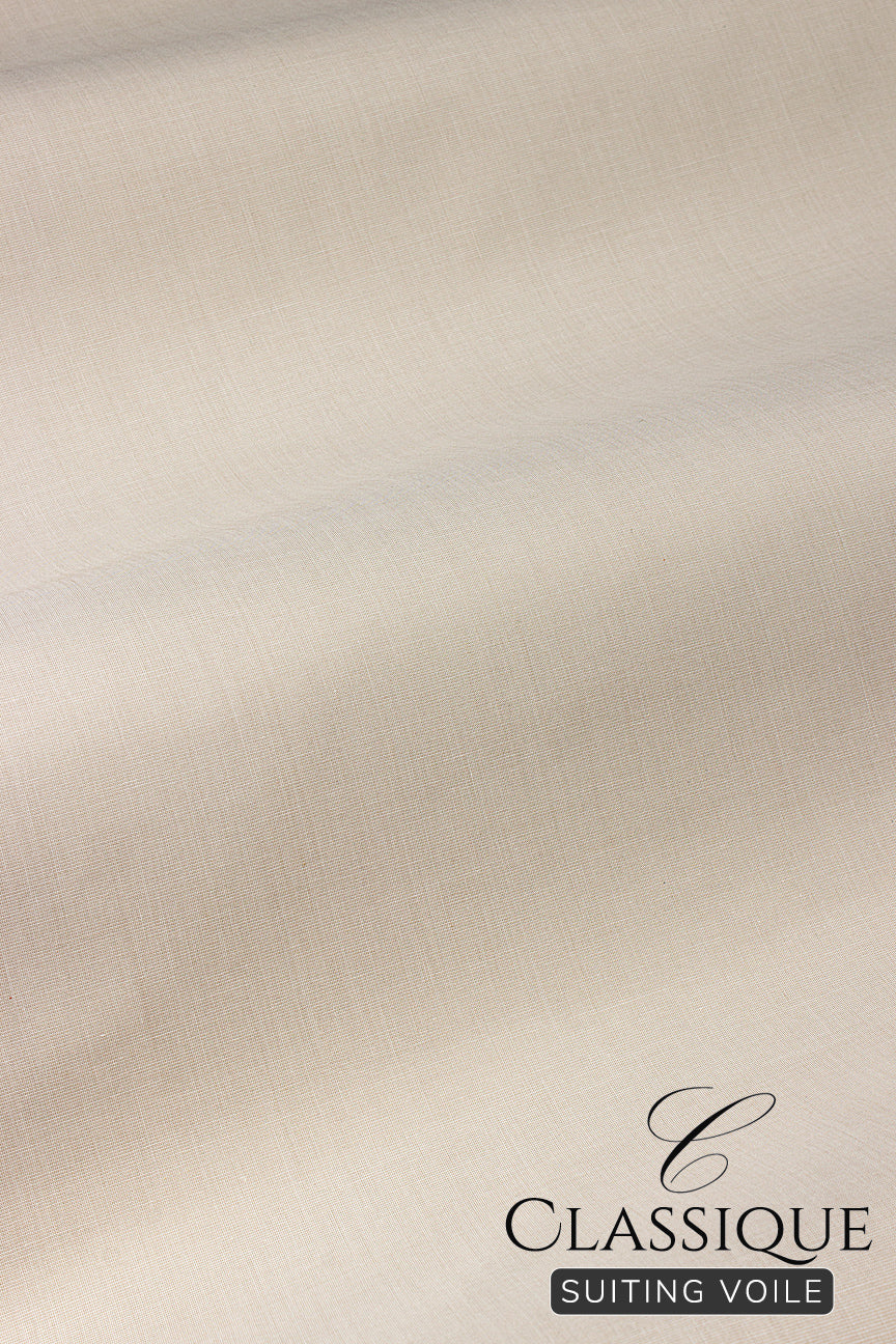 Classique Suiting Voile - CSV044 - Cream