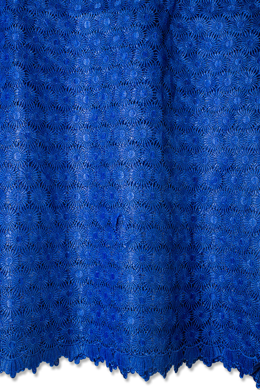 Guipure Lace - GPL044 - Royal Blue
