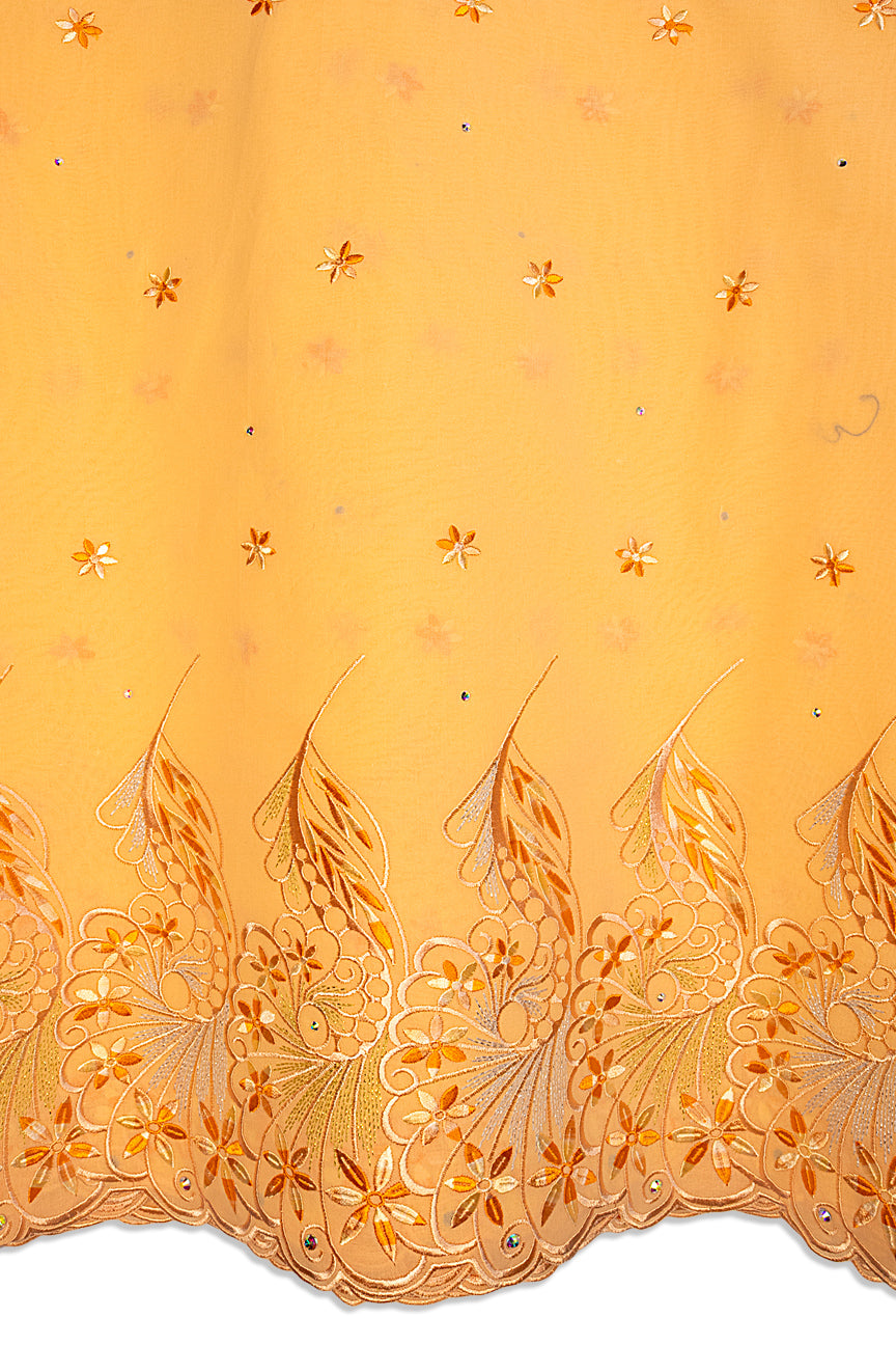 High Quality Lace - HQL1020 | Lafaya Lace in Peach
