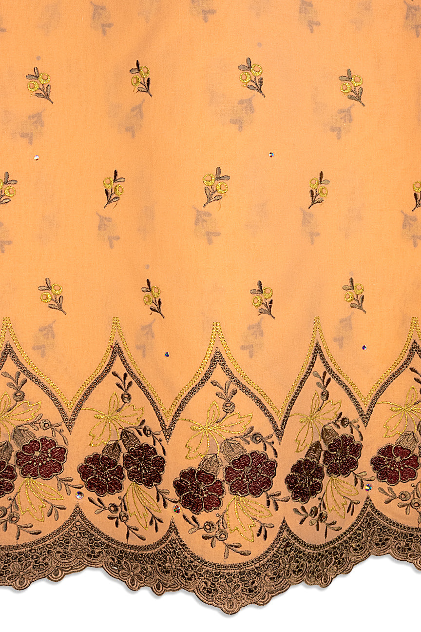 High Quality Lace - HQL1023 | Lafaya Lace in Peach