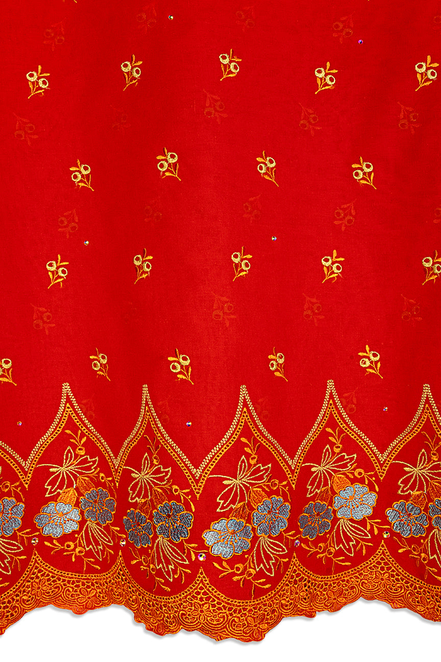 High Quality Lace - HQL1026 | Lafaya Lace in Royal Red