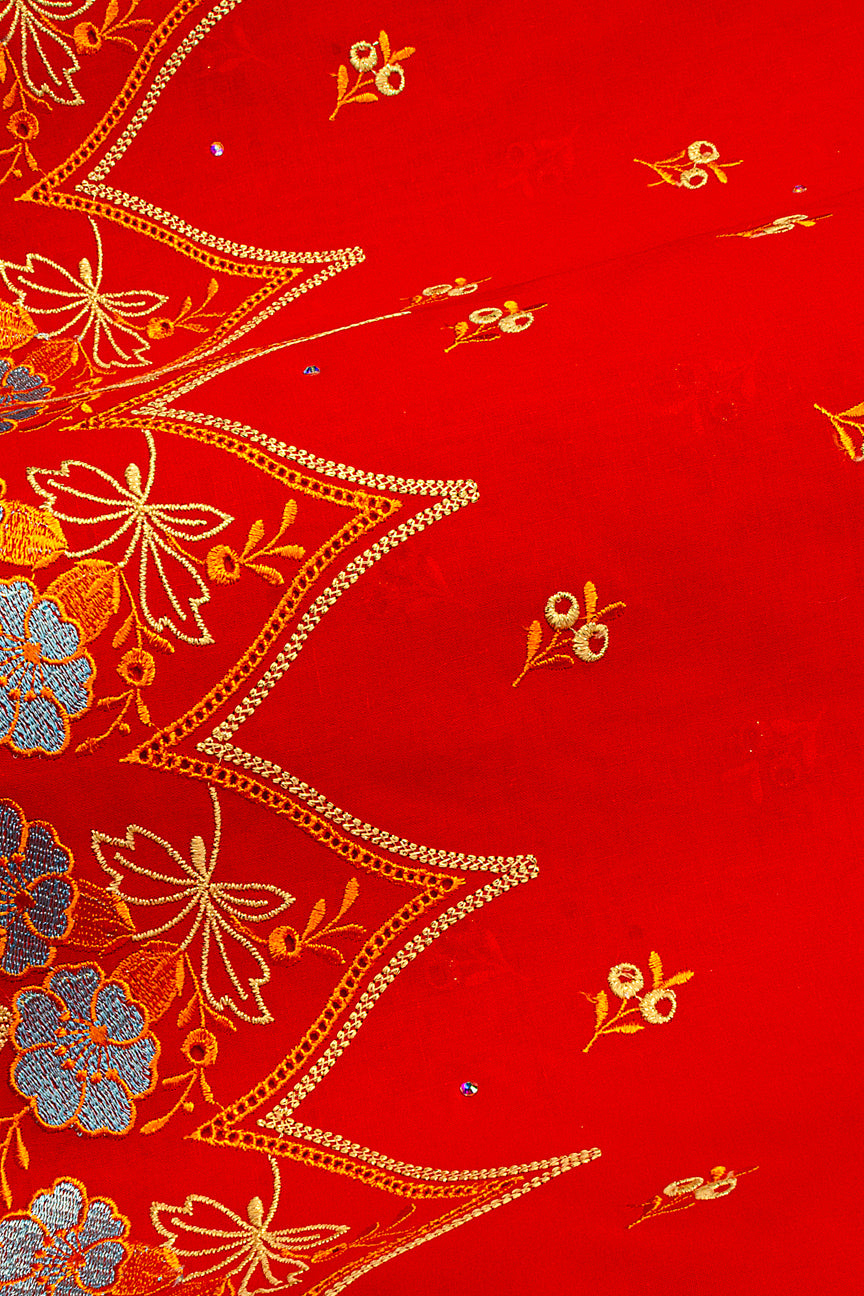 High Quality Lace - HQL1026 | Lafaya Lace in Royal Red