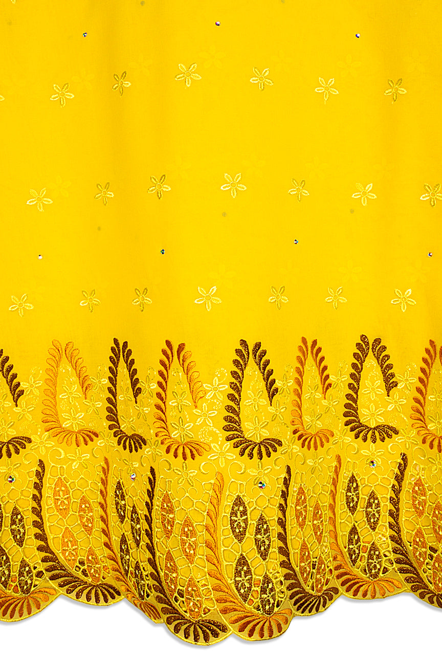 High Quality Lace - HQL1030 | Lafaya Lace in Sunshine Yellow