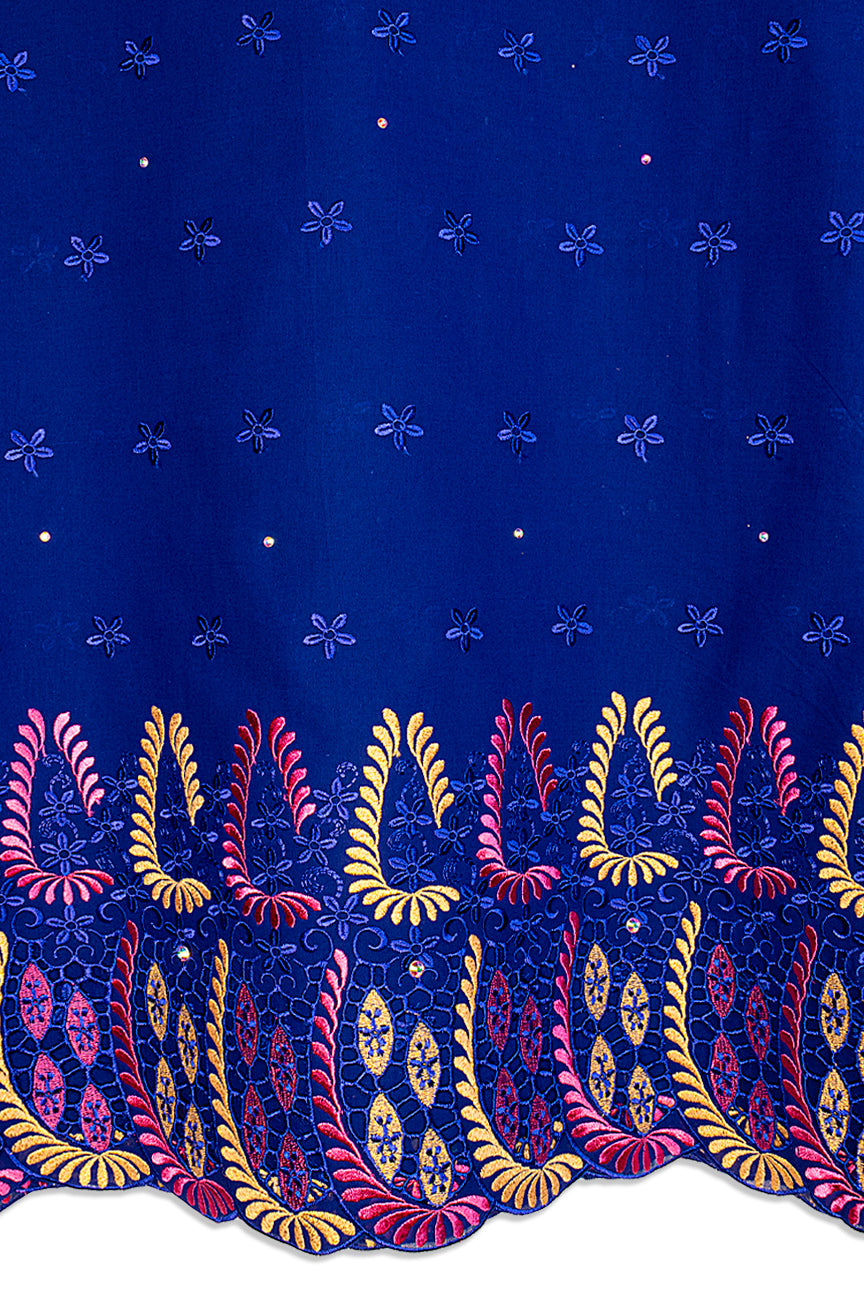 High Quality Lace - HQL1032 | Lafaya Lace in Royal Blue