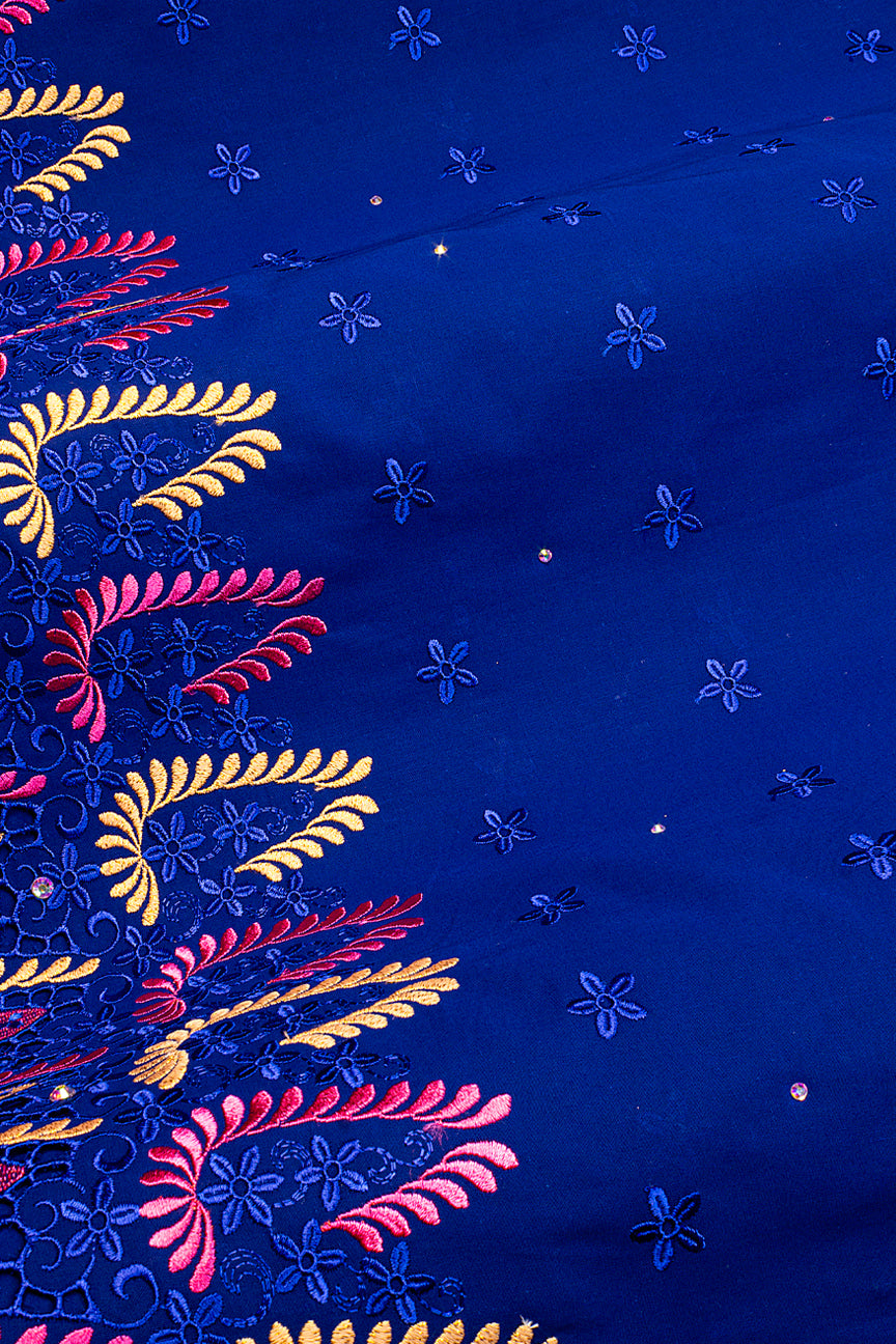 High Quality Lace - HQL1032 | Lafaya Lace in Royal Blue