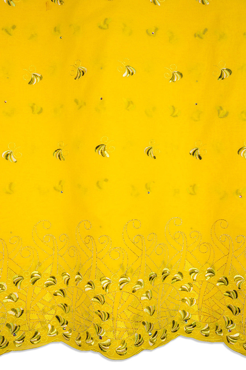 High Quality Lace - HQL1034 | Lafaya Lace in Sunshine