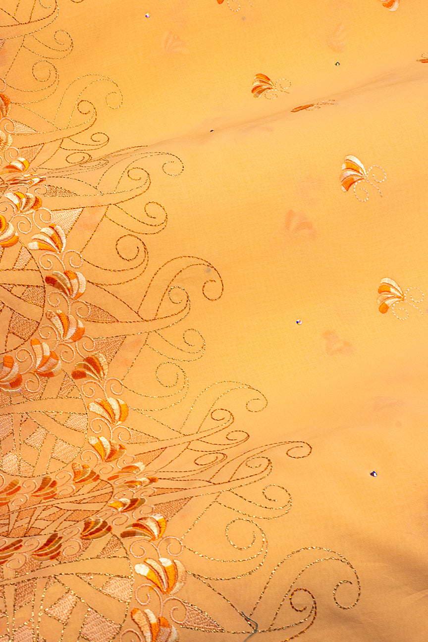 High Quality Lace - HQL1035 | Lafaya Lace in Peach