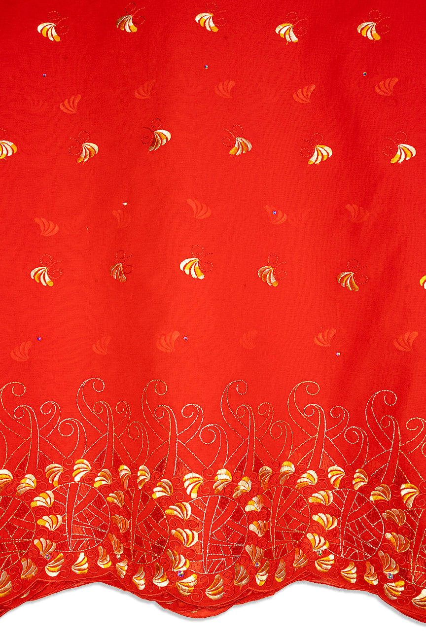 High Quality Lace - HQL1036 | Lafaya Lace in Royal Red