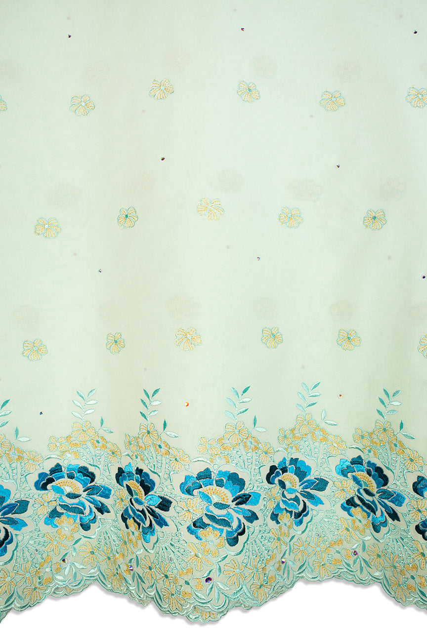 High Quality Lace - HQL1040 | Lafaya Lace in Mint