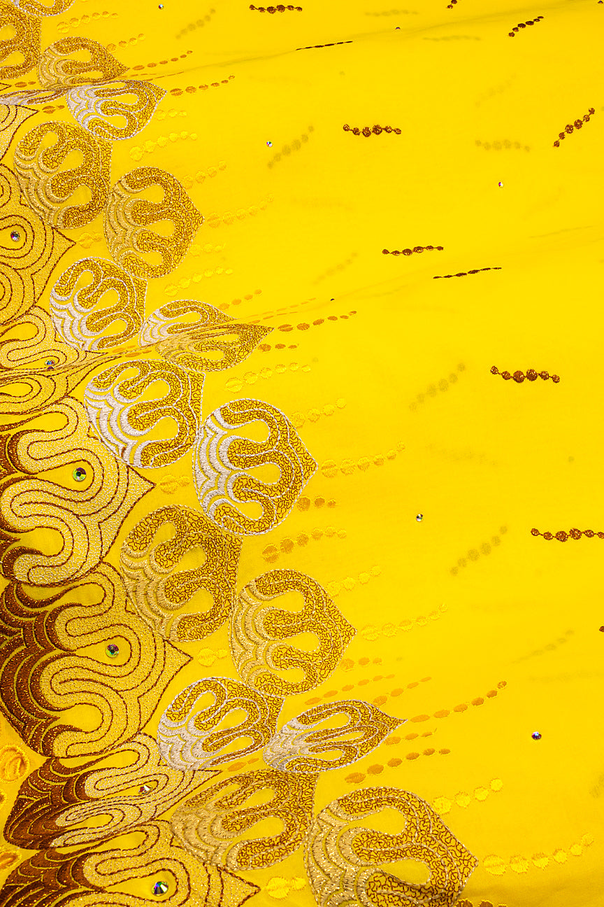 High Quality Lace - HQL1044 | Lafaya Lace in Sunshine Yellow