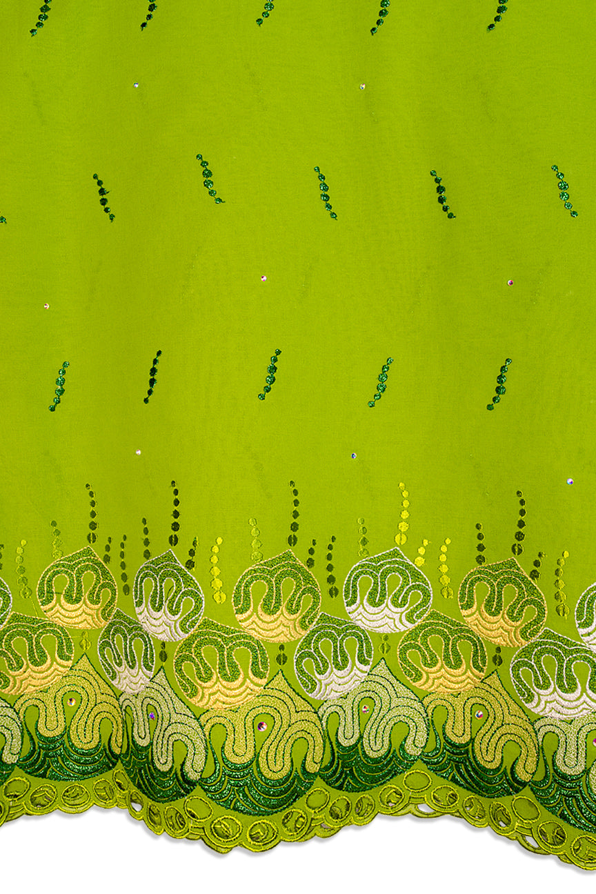 High Quality Lace - HQL1052 | Lafaya Lace in Lime