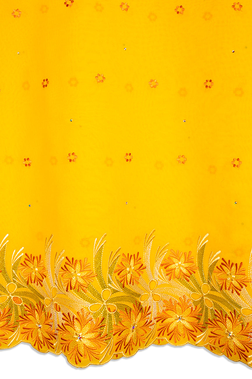High Quality Lace - HQL1053 | Lafaya Lace in Golden Yellow