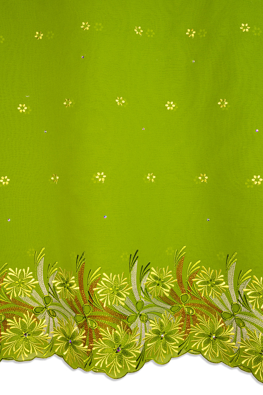 High Quality Lace - HQL1056 | Lafaya Lace in Lime