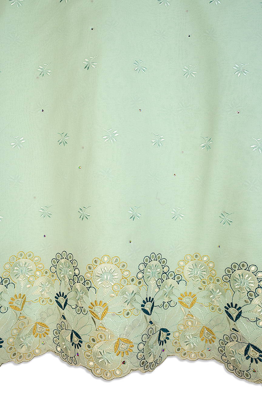 High Quality Lace - HQL1015 | Lafaya Lace in Mint
