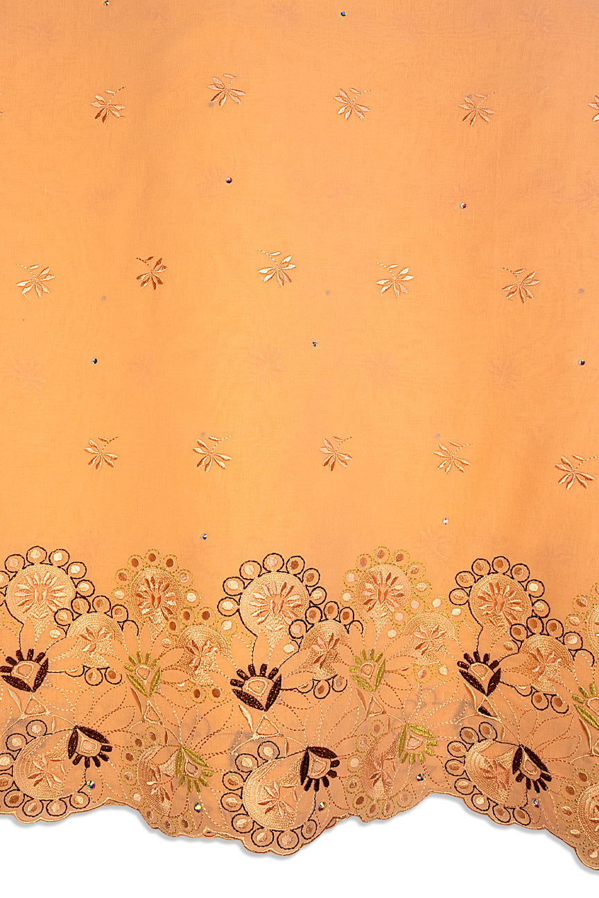 High Quality Lace - HQL1016 | Lafaya Lace in Peach