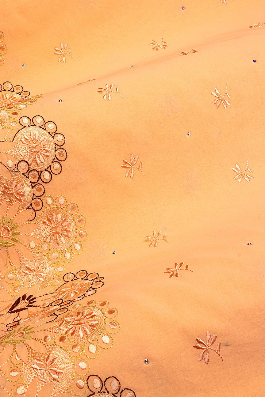 High Quality Lace - HQL1016 | Lafaya Lace in Peach