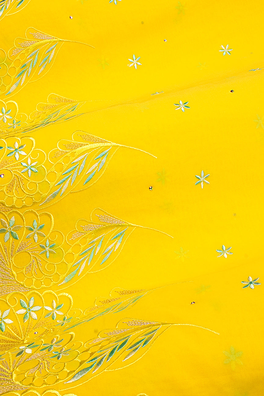 High Quality Lace - HQL1019 | Lafaya Lace in Sunshine Yellow