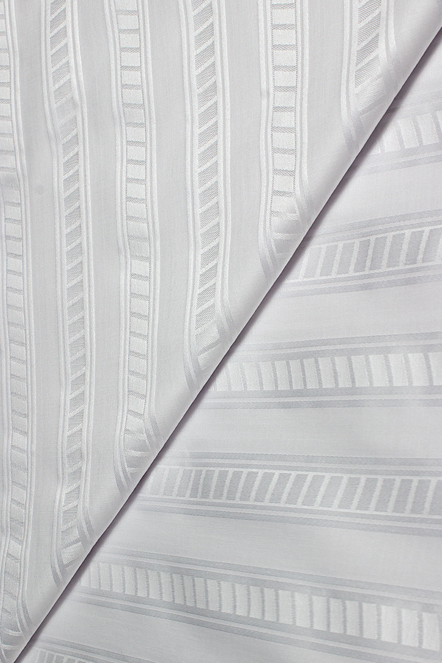 Le Millionaire Brocade & Voile Edition - White - LMBV005