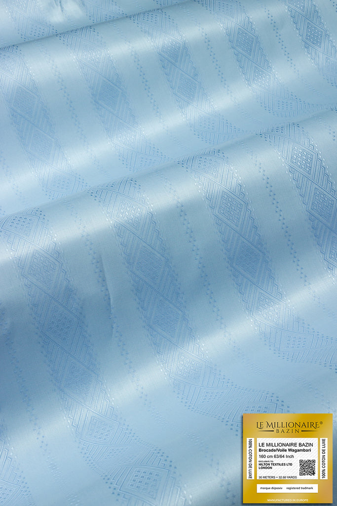 Le Millionaire Brocade - LMB2537 - Sky Blue