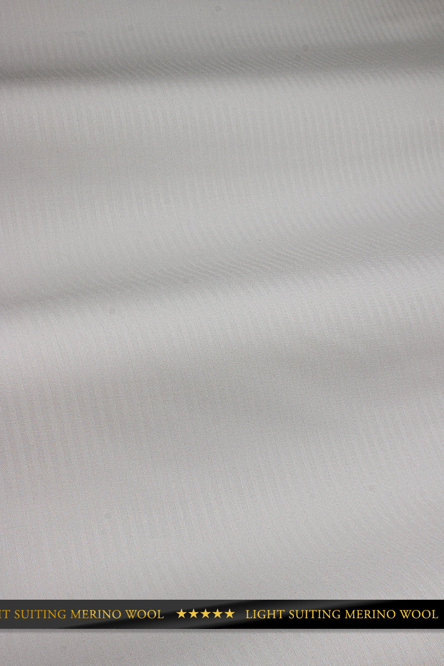 Light Suiting Wool - LSW0011 - White