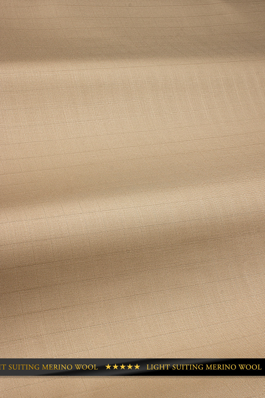 Light Suiting Wool - LSW0012 - Beige