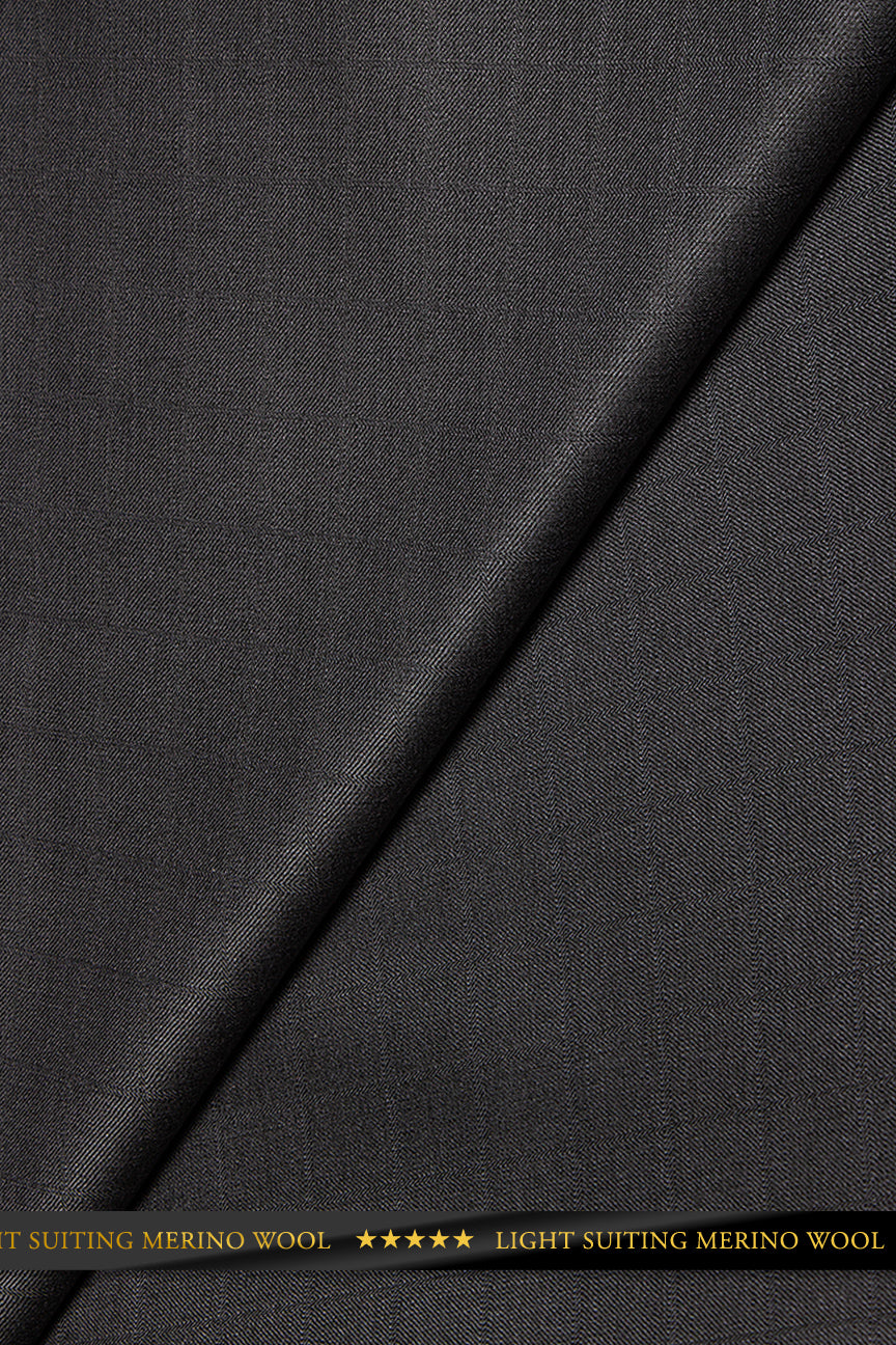 Light Suiting Wool - LSW0014 - Shadow Grey
