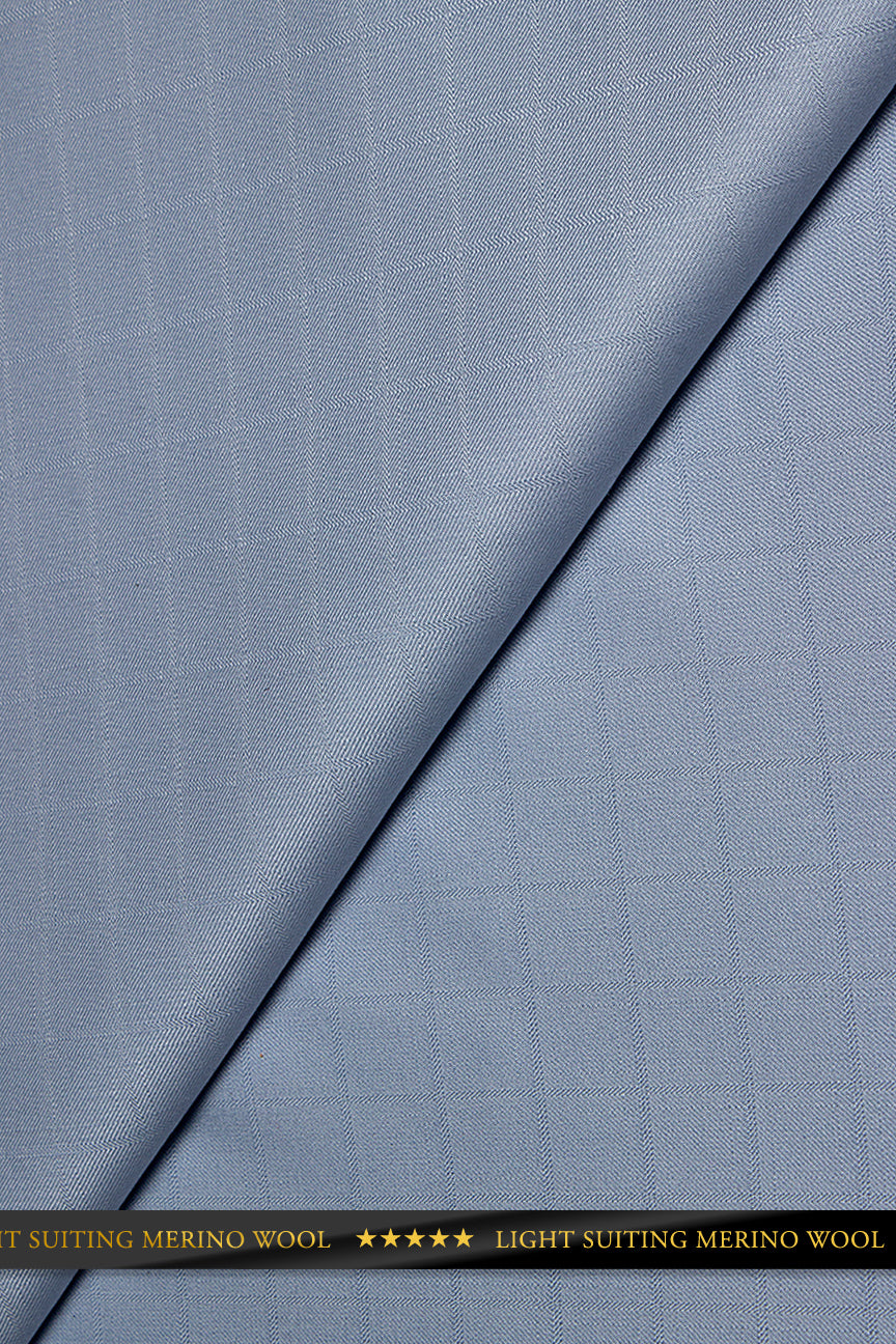 Light Suiting Wool - LSW0016 - Sky Blue