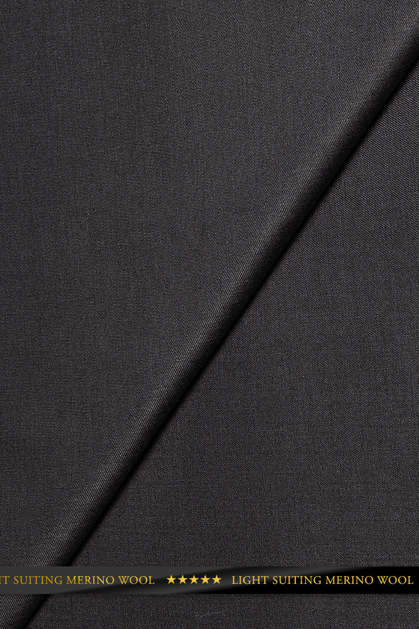 Light Suiting Wool - LSW002 - Shadow Grey