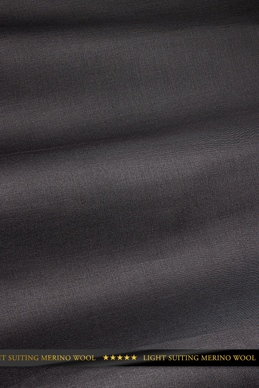 Light Suiting Wool - LSW002 - Shadow Grey