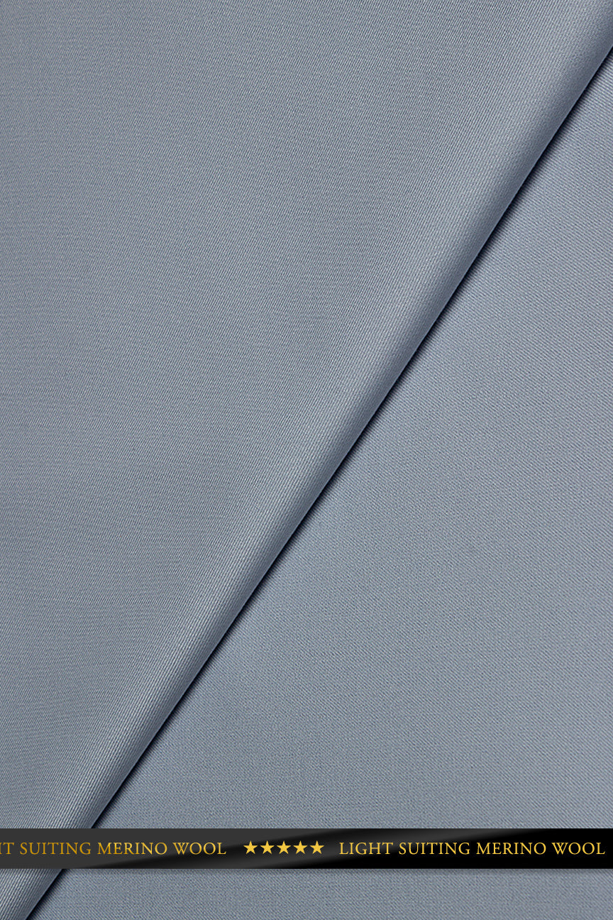 Light String Wool Light Suiting Wool - LSW004 - Sky Blue – Hilton Textiles - London