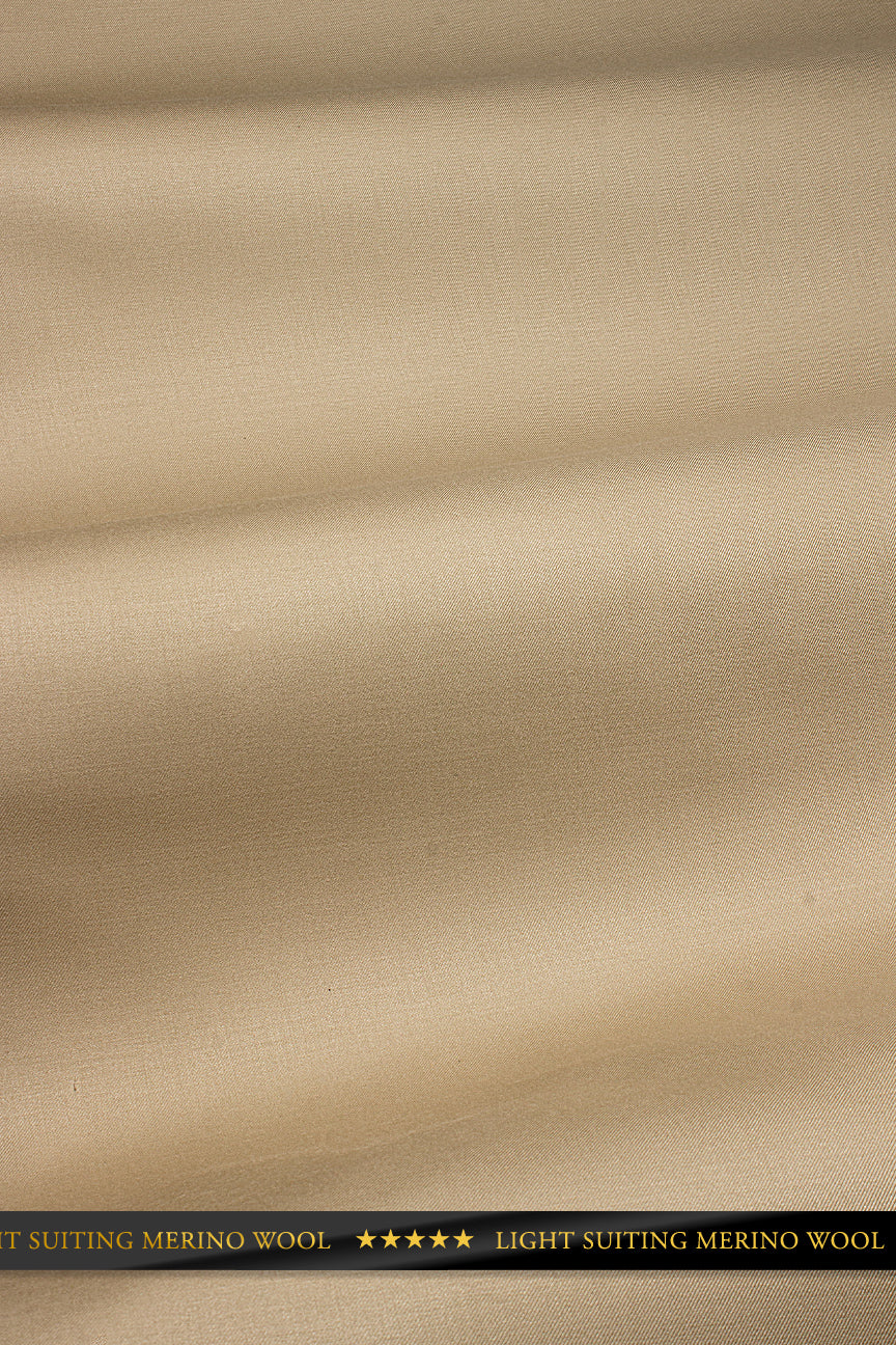 Light Suiting Wool - LSW005 - Beige