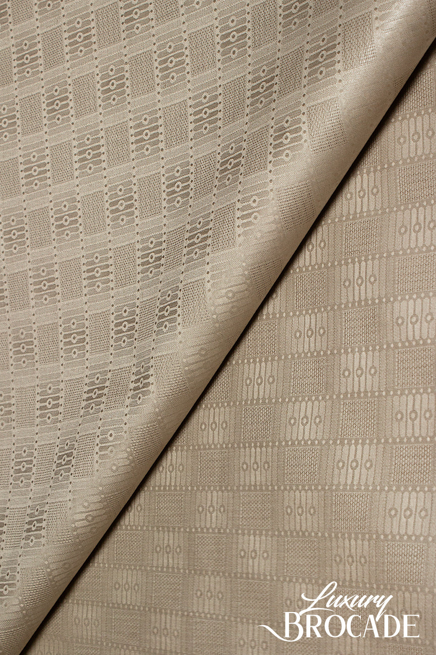 Top Quality Luxury Brocade - HLB0012 - Brown