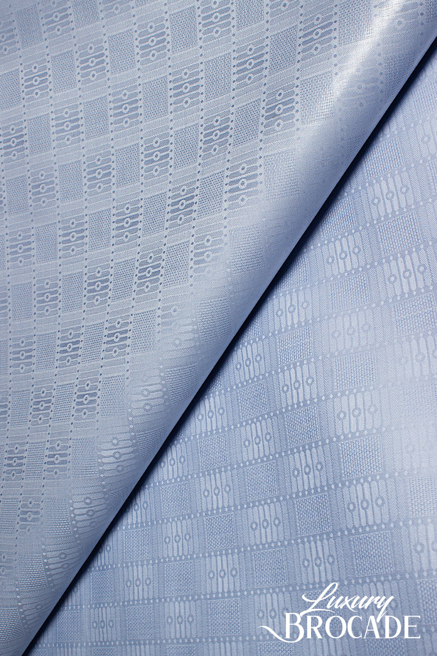 Top Quality Luxury Brocade - HLB0012 - Ash Grey