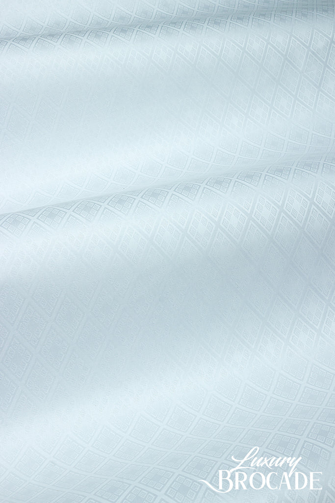 Top Quality Luxury Brocade - HLB0036 - White