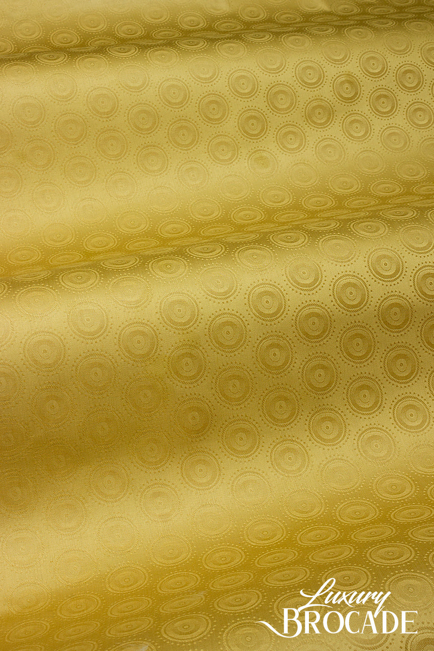 Top Quality Luxury Brocade - HLB0025 - Gold