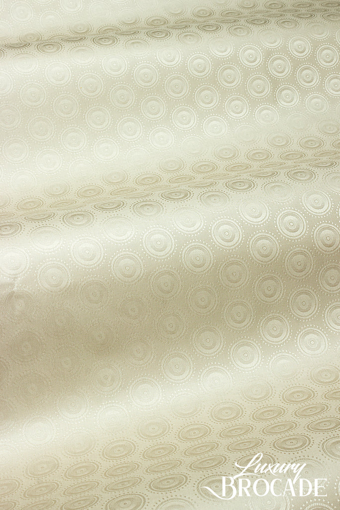 Top Quality Luxury Brocade - HLB0026 - Cream