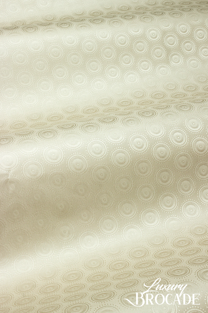 Top Quality Luxury Brocade - HLB0026 - Cream