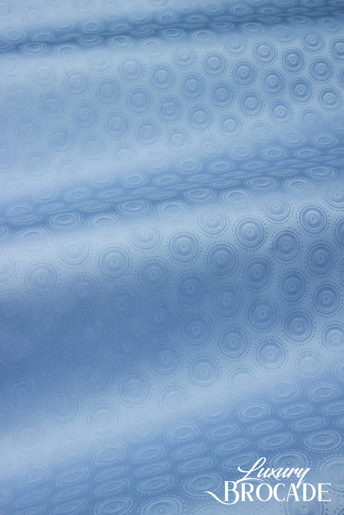 Top Quality Luxury Brocade - HLB0027 - Sky Blue