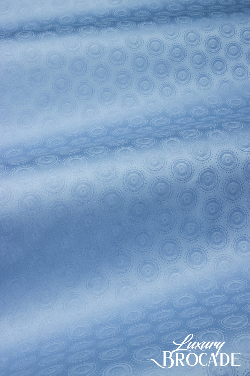 Top Quality Luxury Brocade - HLB0027 - Sky Blue