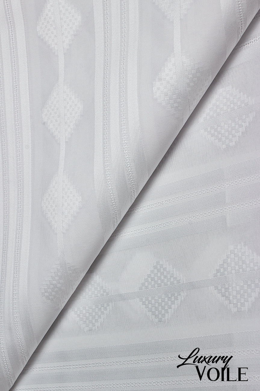 Hilton Luxury Voile - 10 Yards - LXV001 - White