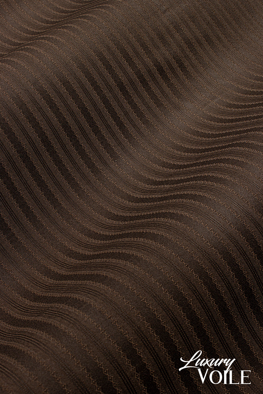 Hilton Luxury Voile - LXV008 - Chocolate Brown